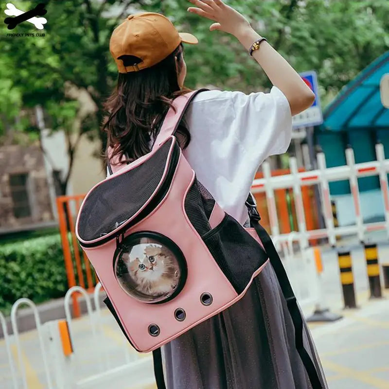 Pet backpack, cat backpack