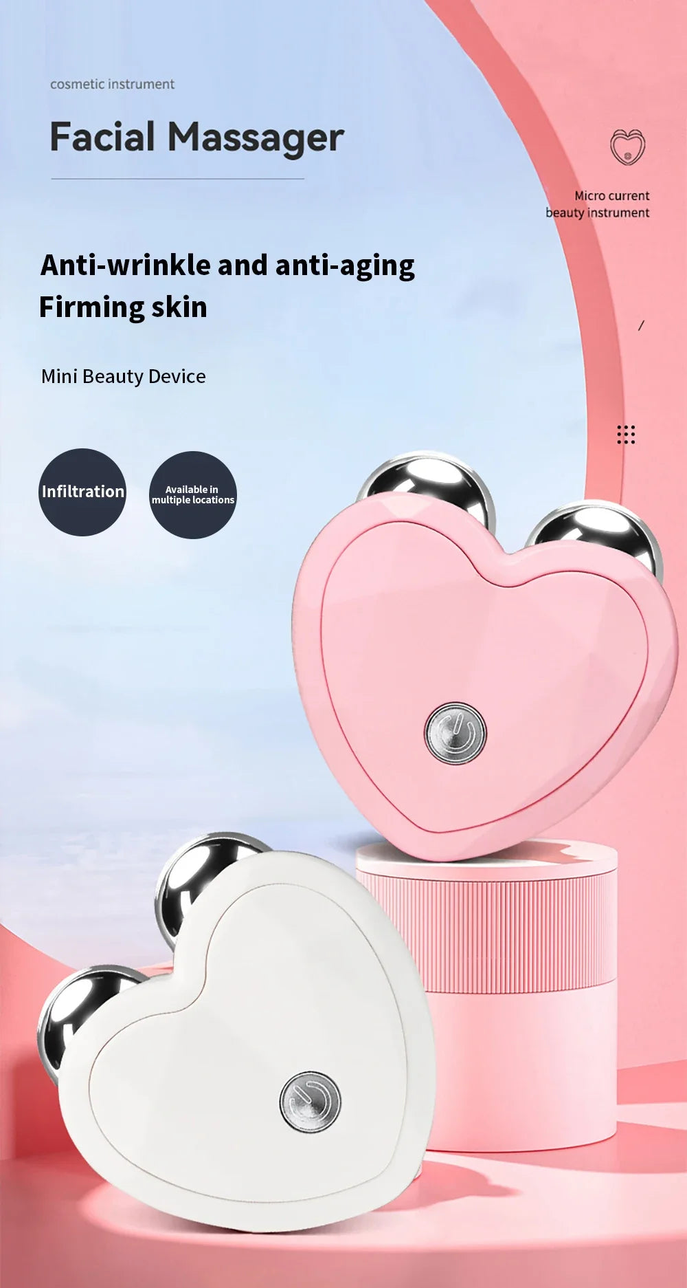 Machine de Lifting du visage, masseur Facial