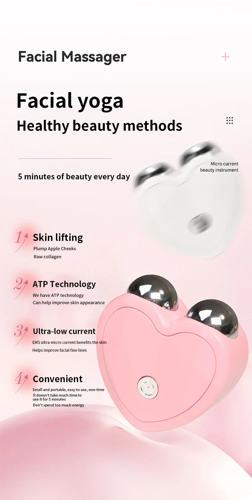 Machine de Lifting du visage, masseur Facial