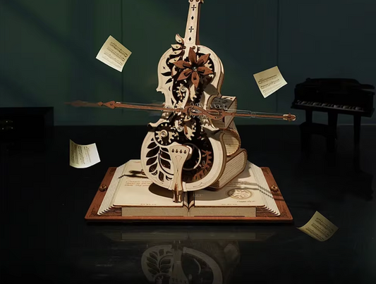 Embarquez pour un voyage musical avec le ROBOTIME - Casse-tête en bois