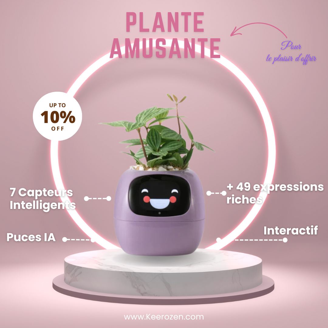 Smart planter for fun and connected plants