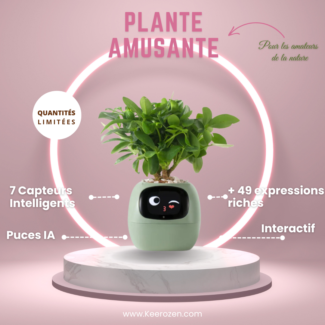 Smart planter for fun and connected plants