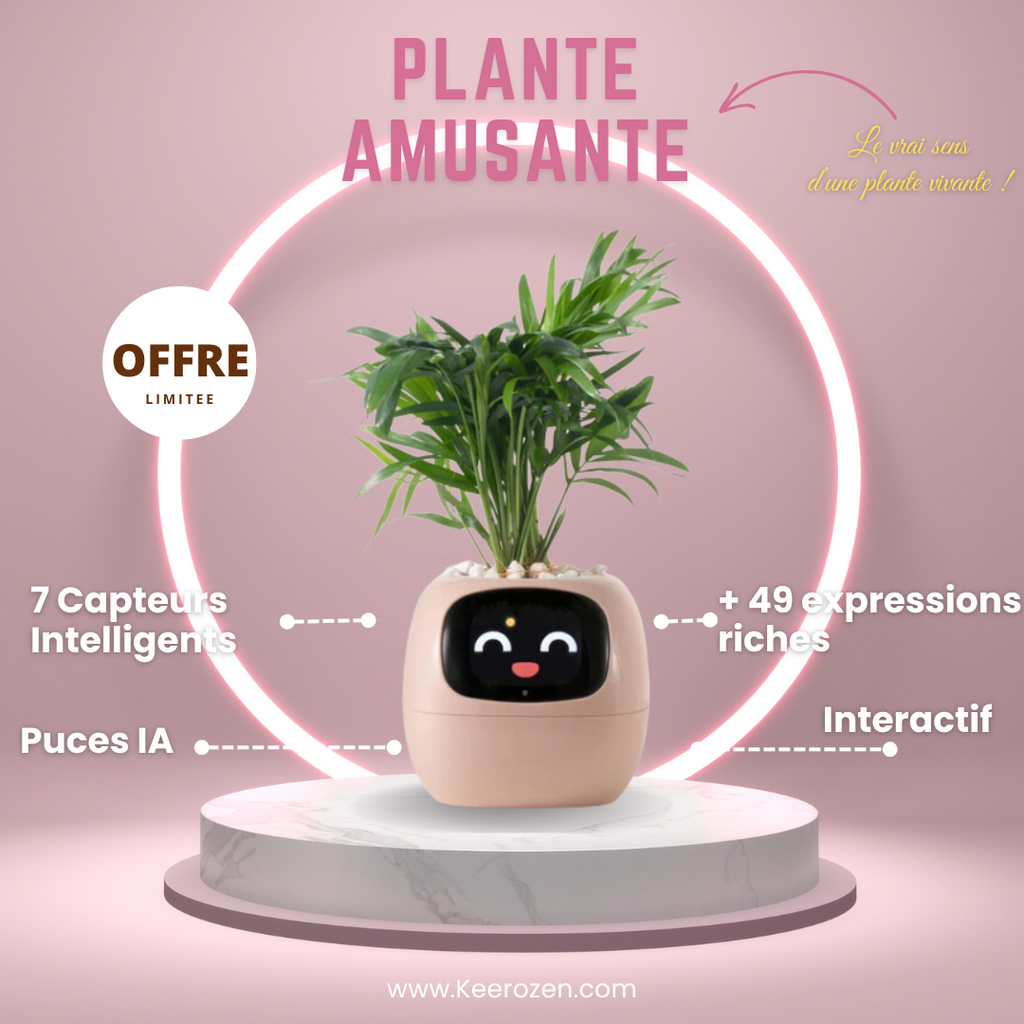 Smart planter for fun and connected plants