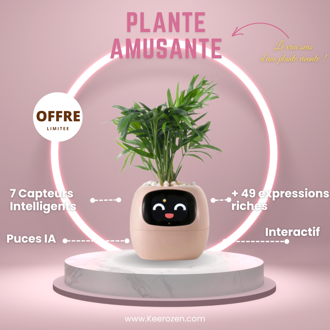 Smart planter for fun and connected plants