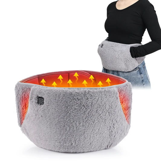 Ceinture chauffante, dispositif de soulagement de la douleur