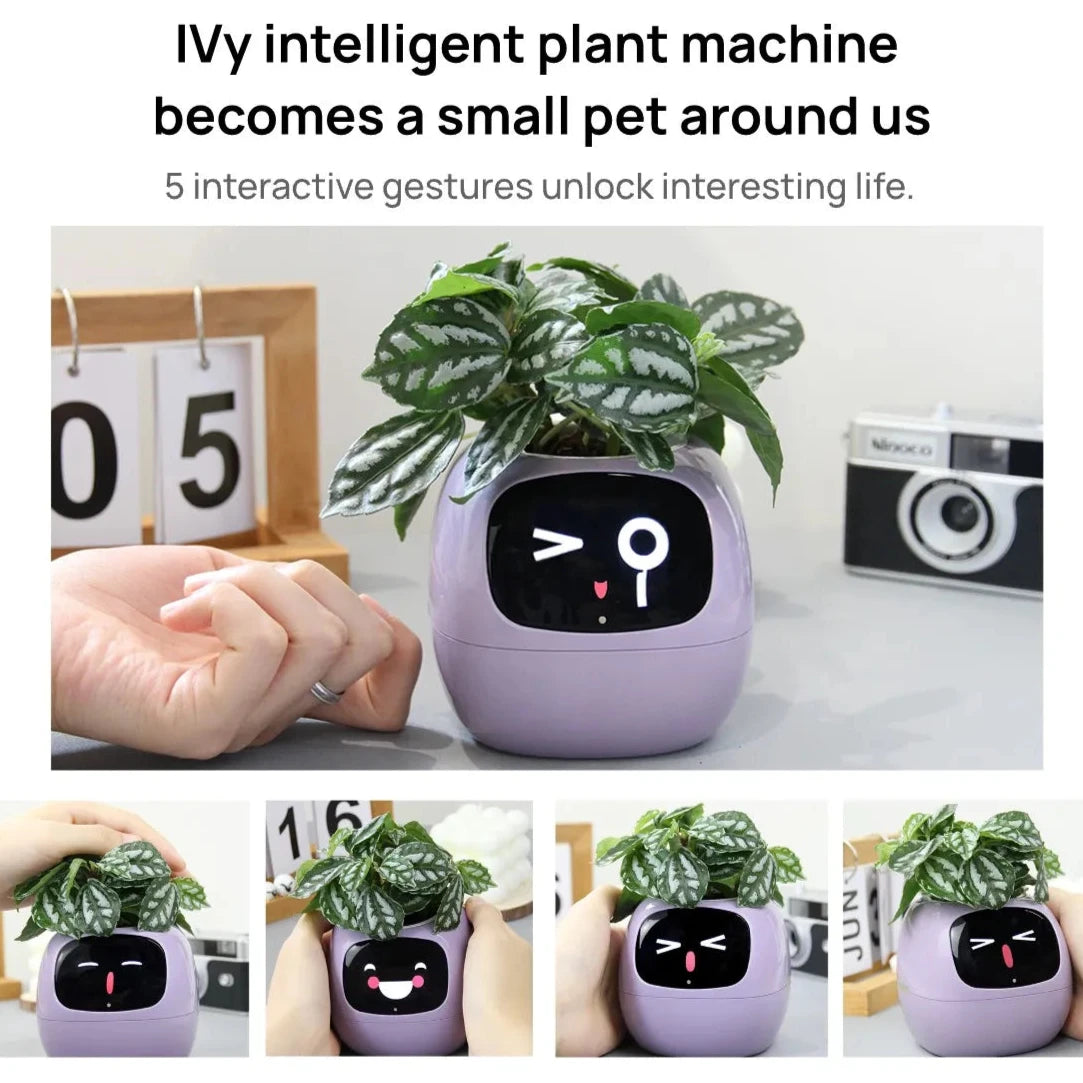 Smart planter for fun and connected plants