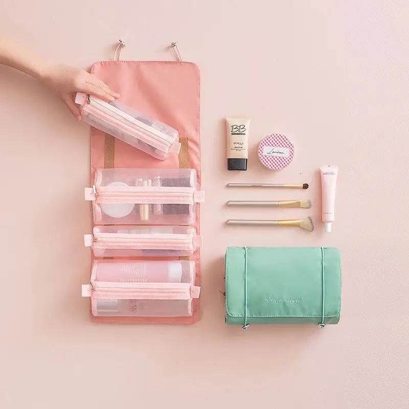 Very practical 4 in 1 makeup bag!