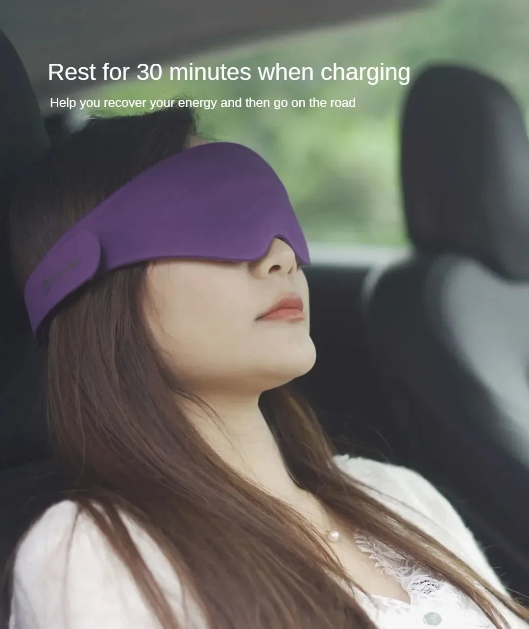 Relaxing sleep mask