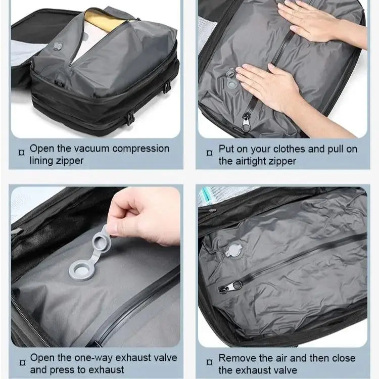The Revolutionary Travel Backpack: Compress, Organize, Travel!