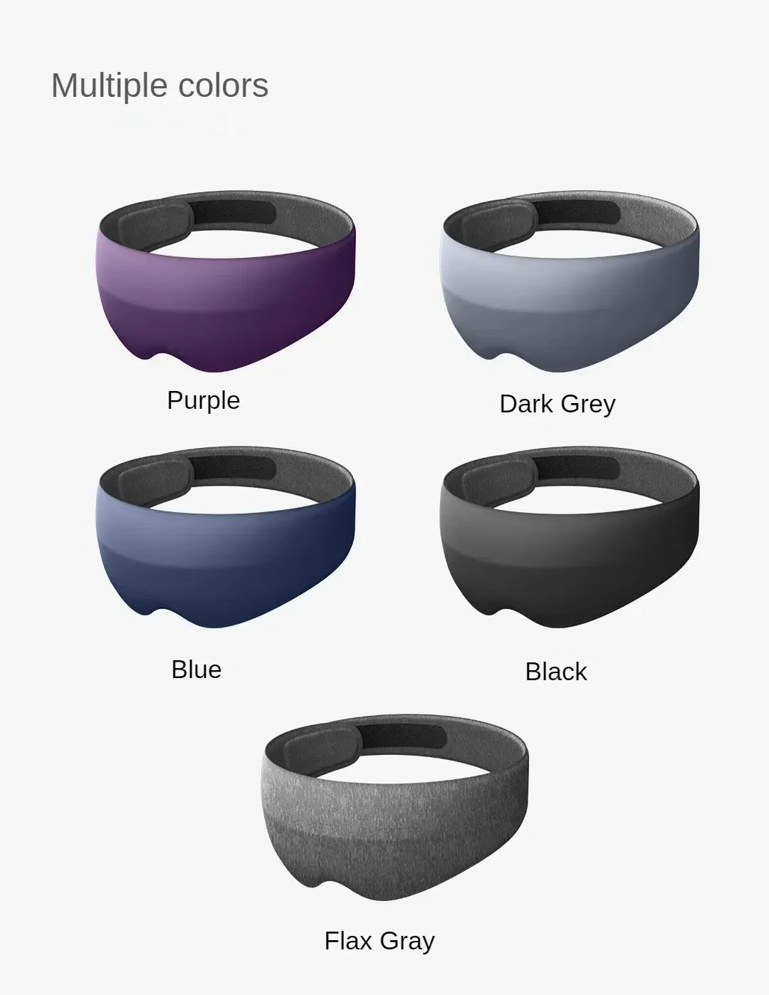 Relaxing sleep mask