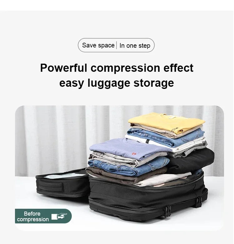 The Revolutionary Travel Backpack: Compress, Organize, Travel!