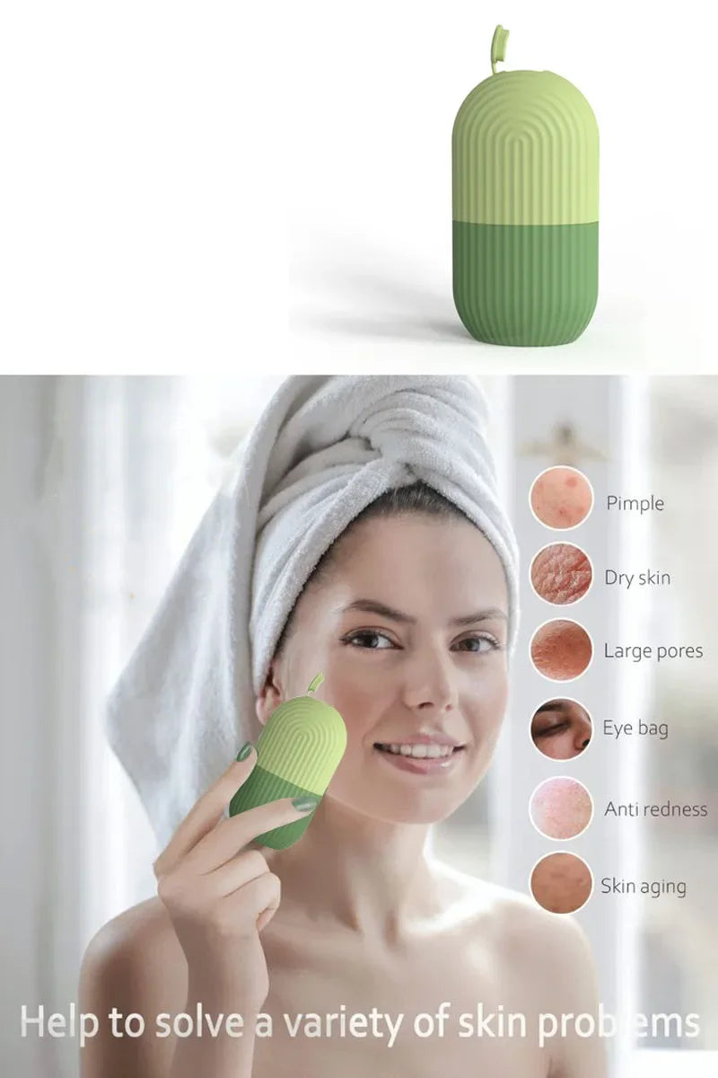 Boule de massage en Silicone pour Lifting de la peau du visage