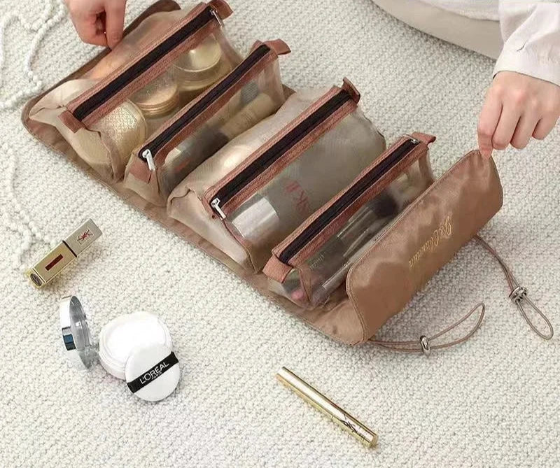 Very practical 4 in 1 makeup bag!