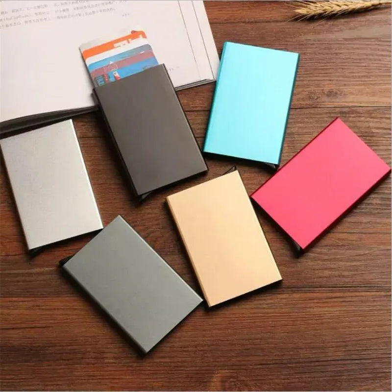 RFID Anti-Theft Quality Stainless Steel Credit Card Holder