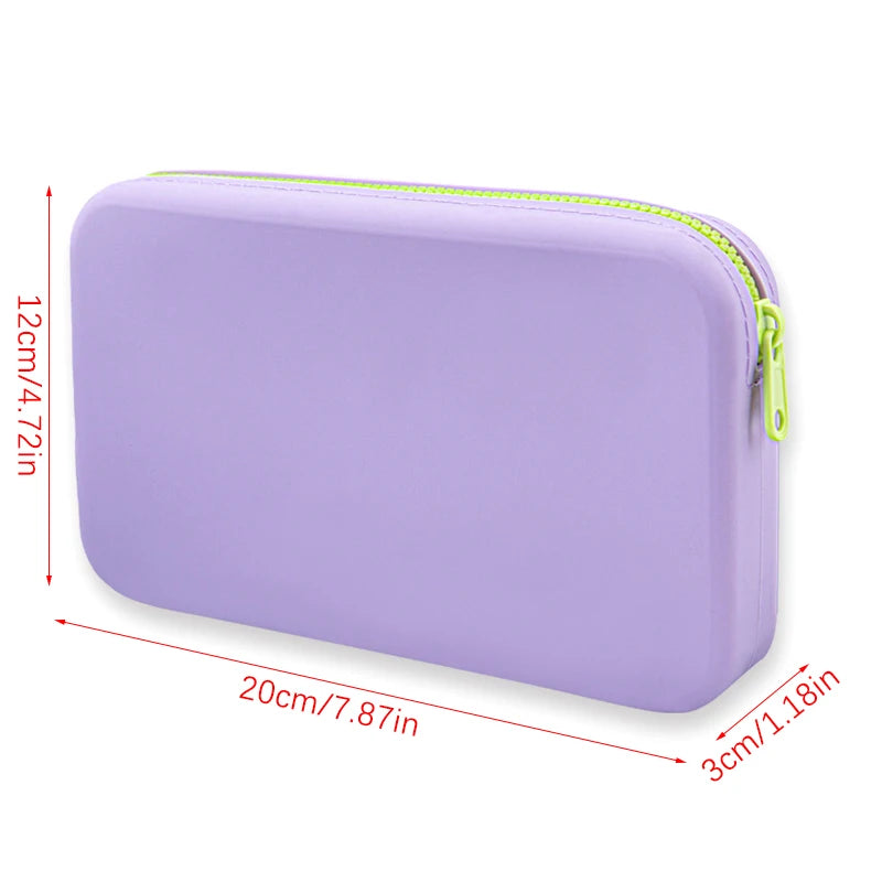 Silicone Cosmetic Storage Bag Large Capacity Waterproof