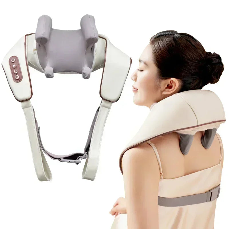 Neck and Shoulder Massager, Deep Tissue Massager with Heat