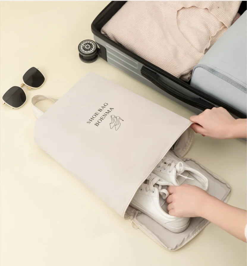 Shoe storage bag for travel