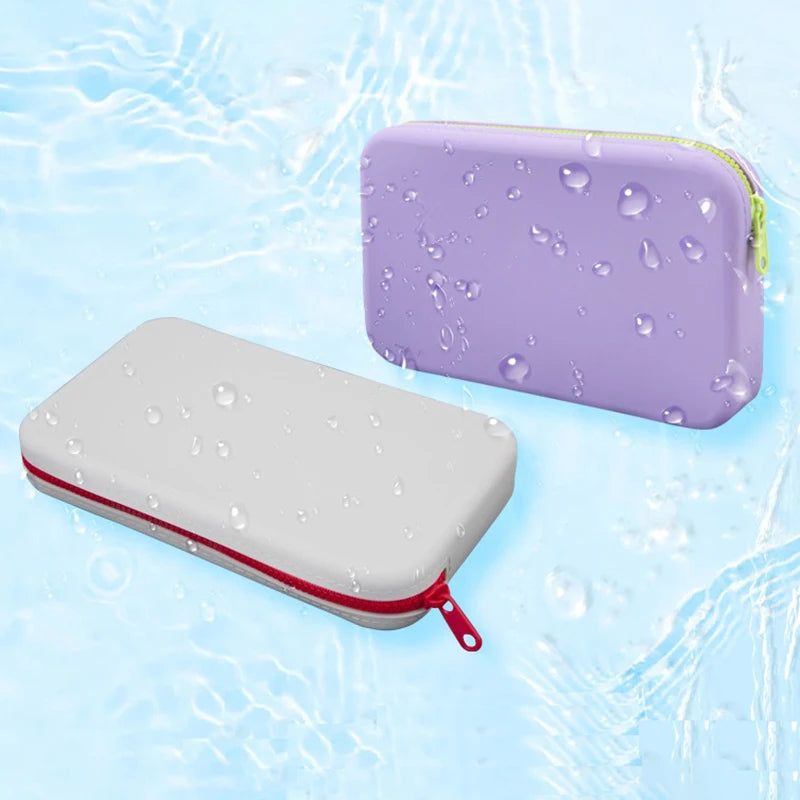 Silicone Cosmetic Storage Bag Large Capacity Waterproof