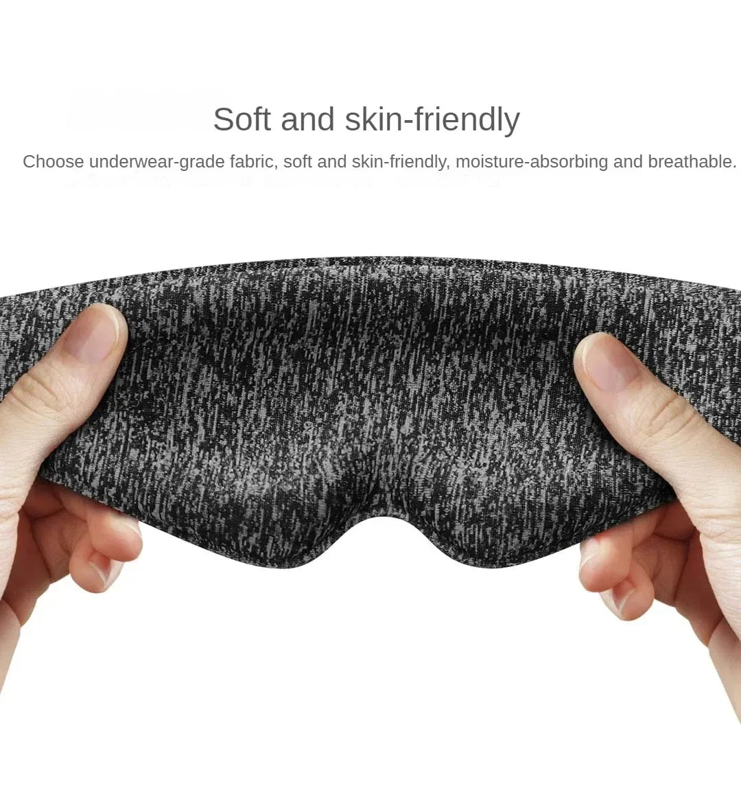 Relaxing sleep mask