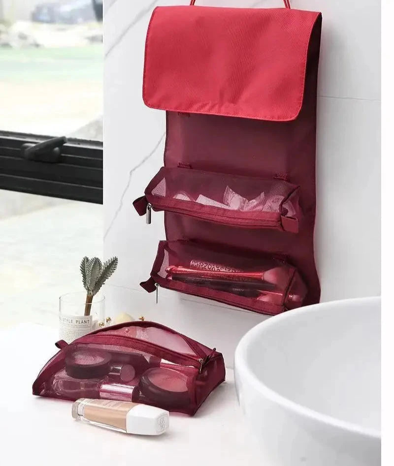Very practical 4 in 1 makeup bag!