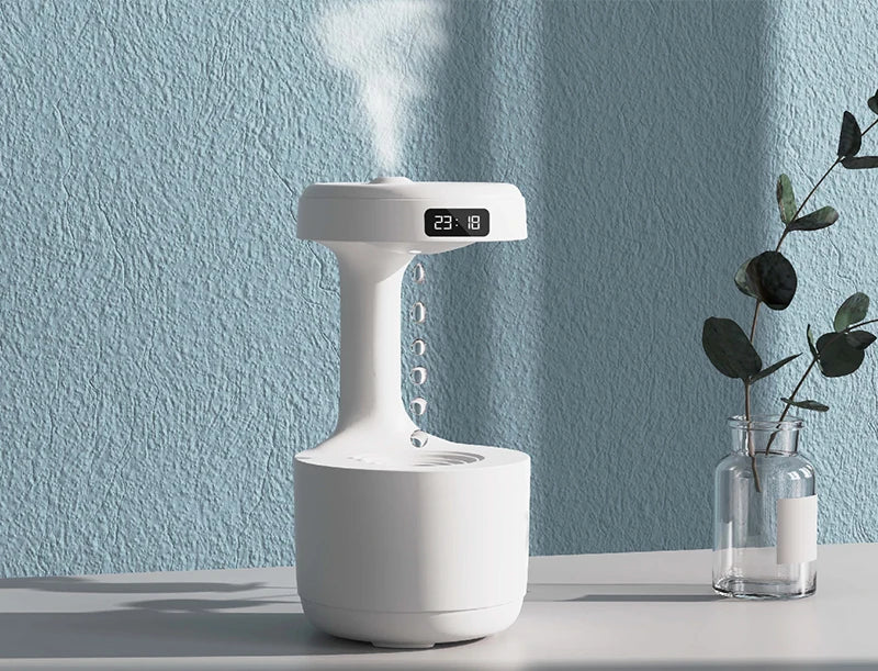 Humidificateur d'air Antigravité, avec affichage LED (nouveauté)