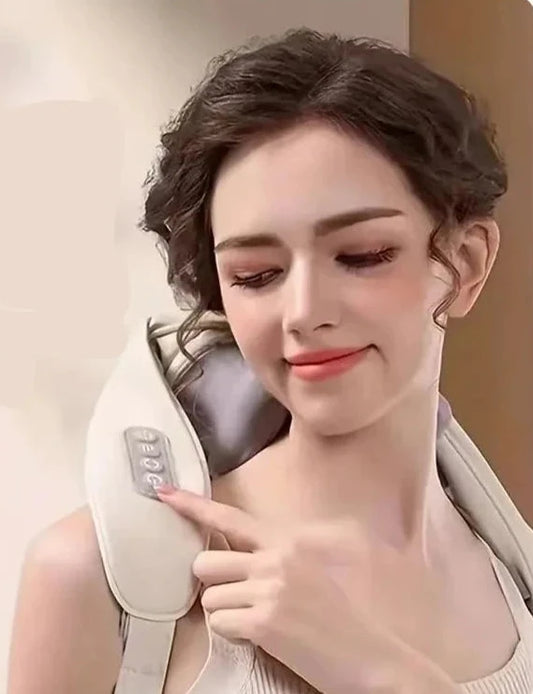 Neck and Shoulder Massager, Deep Tissue Massager with Heat