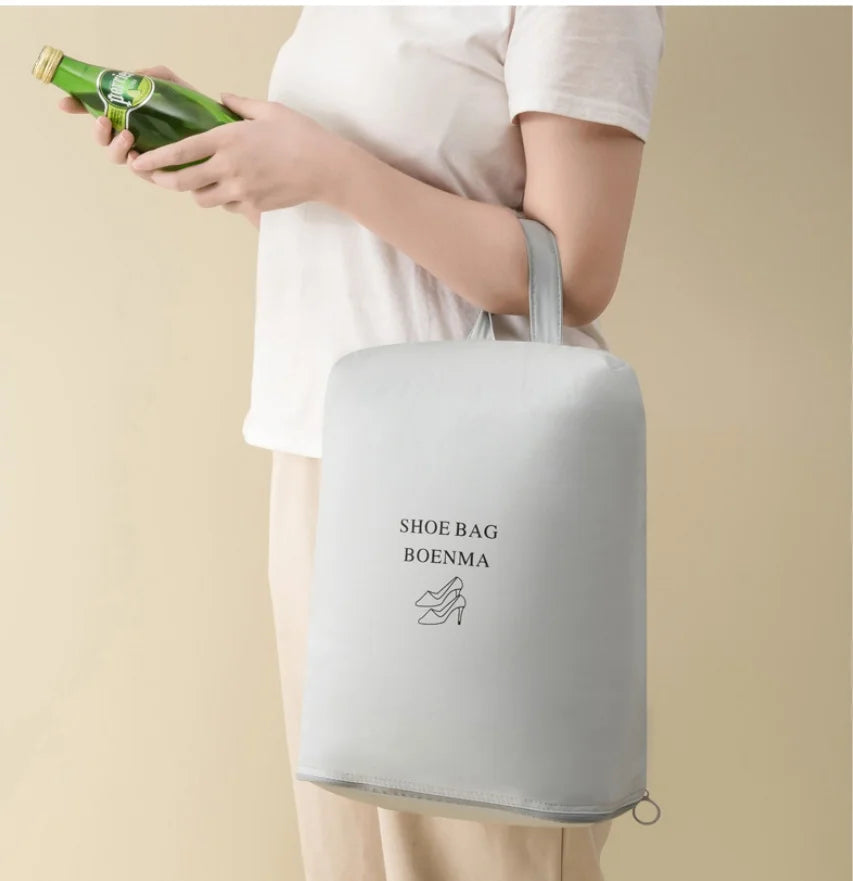 Shoe storage bag for travel