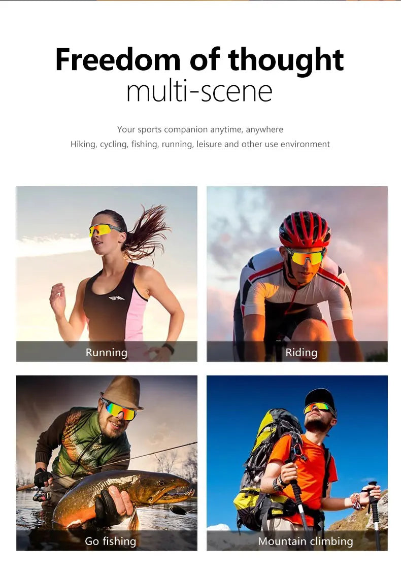 Bluetooth Cycling Glasses, Audio, Sunglasses, UV Protection