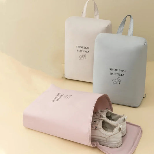 Shoe storage bag for travel