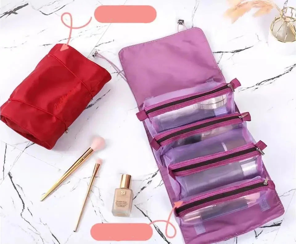 Very practical 4 in 1 makeup bag!