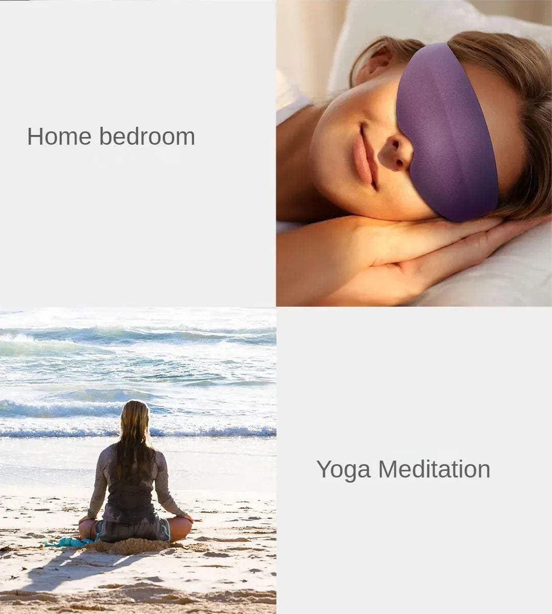 Relaxing sleep mask