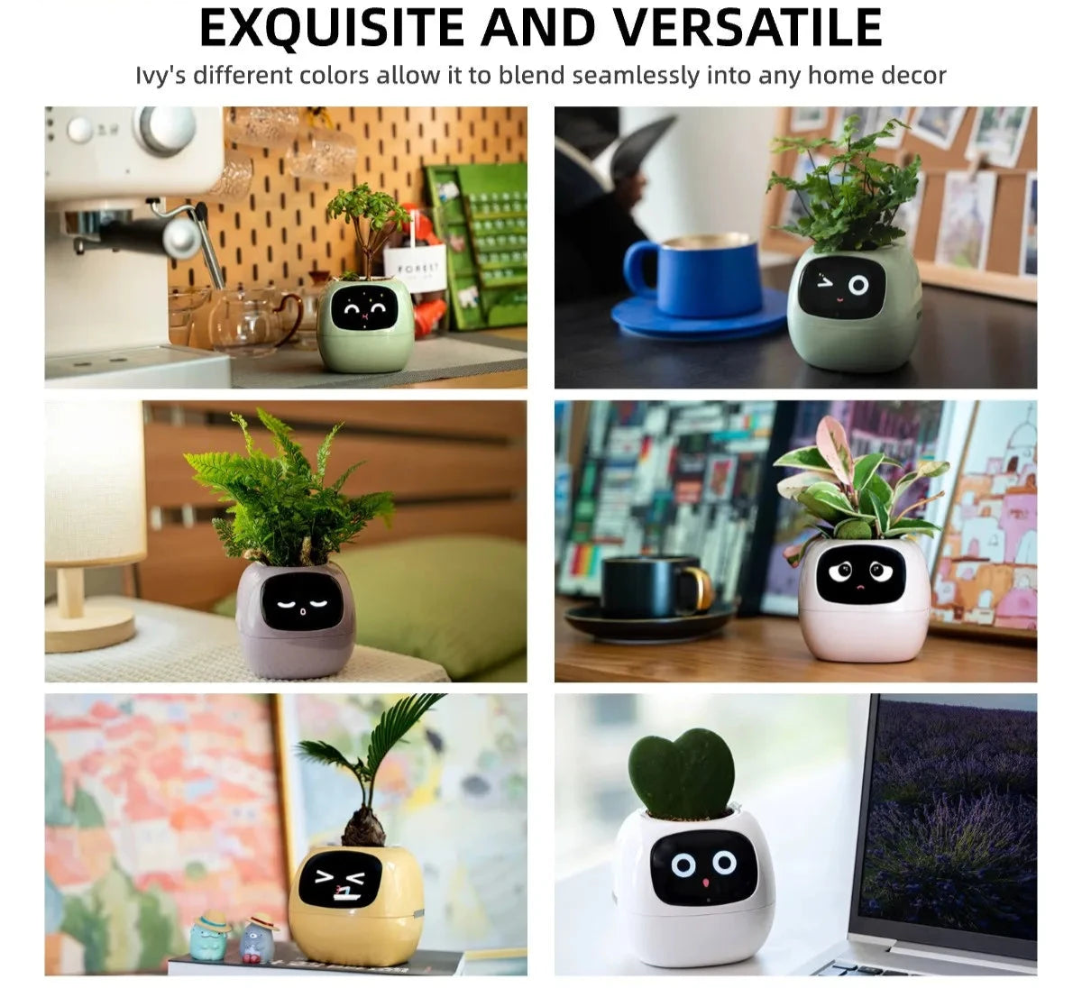 Smart planter for fun and connected plants