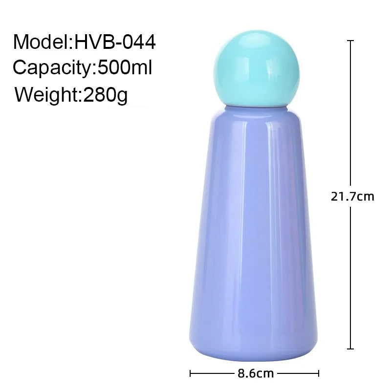 Tasse Thermos 500ML sous vide en acier inoxydable et design moderne