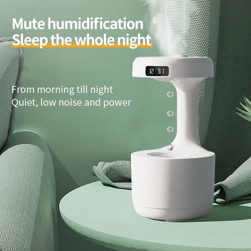 Humidificateur d'air Antigravité, avec affichage LED (nouveauté)