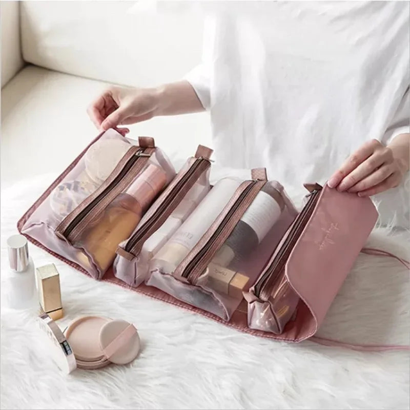 Very practical 4 in 1 makeup bag!