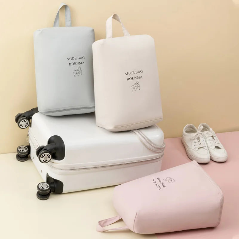 Shoe storage bag for travel