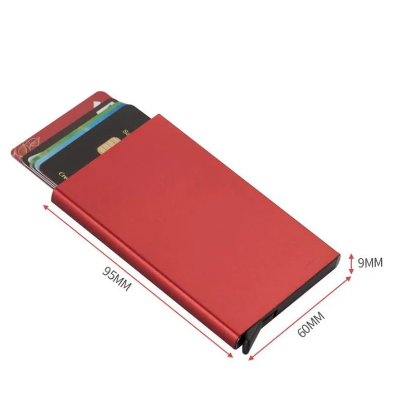 RFID Anti-Theft Quality Stainless Steel Credit Card Holder