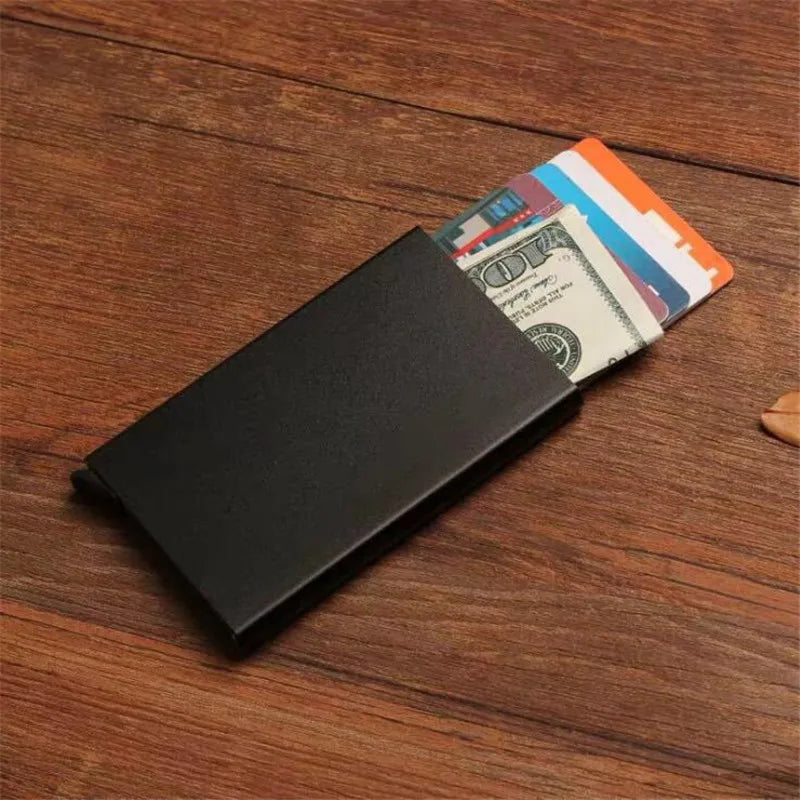 RFID Anti-Theft Quality Stainless Steel Credit Card Holder