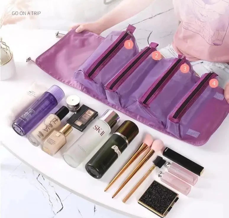 Very practical 4 in 1 makeup bag!