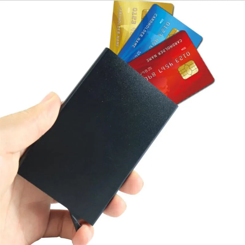 RFID Anti-Theft Quality Stainless Steel Credit Card Holder