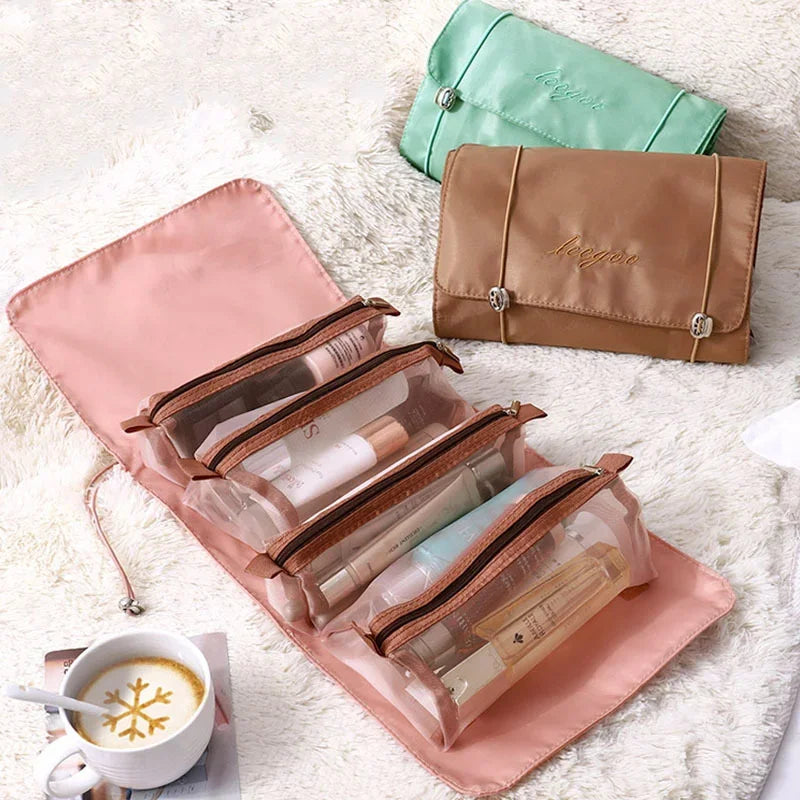 Very practical 4 in 1 makeup bag!