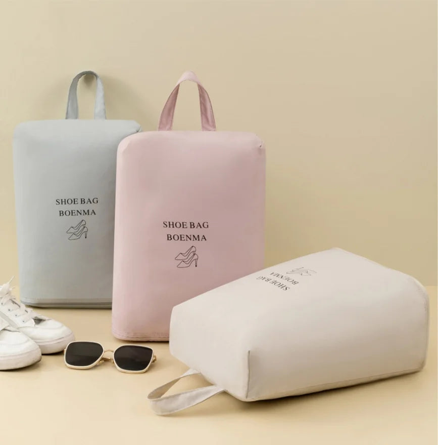 Shoe storage bag for travel