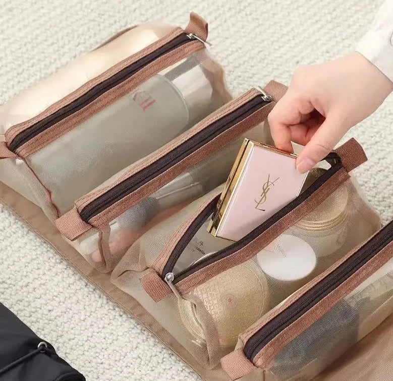 Very practical 4 in 1 makeup bag!