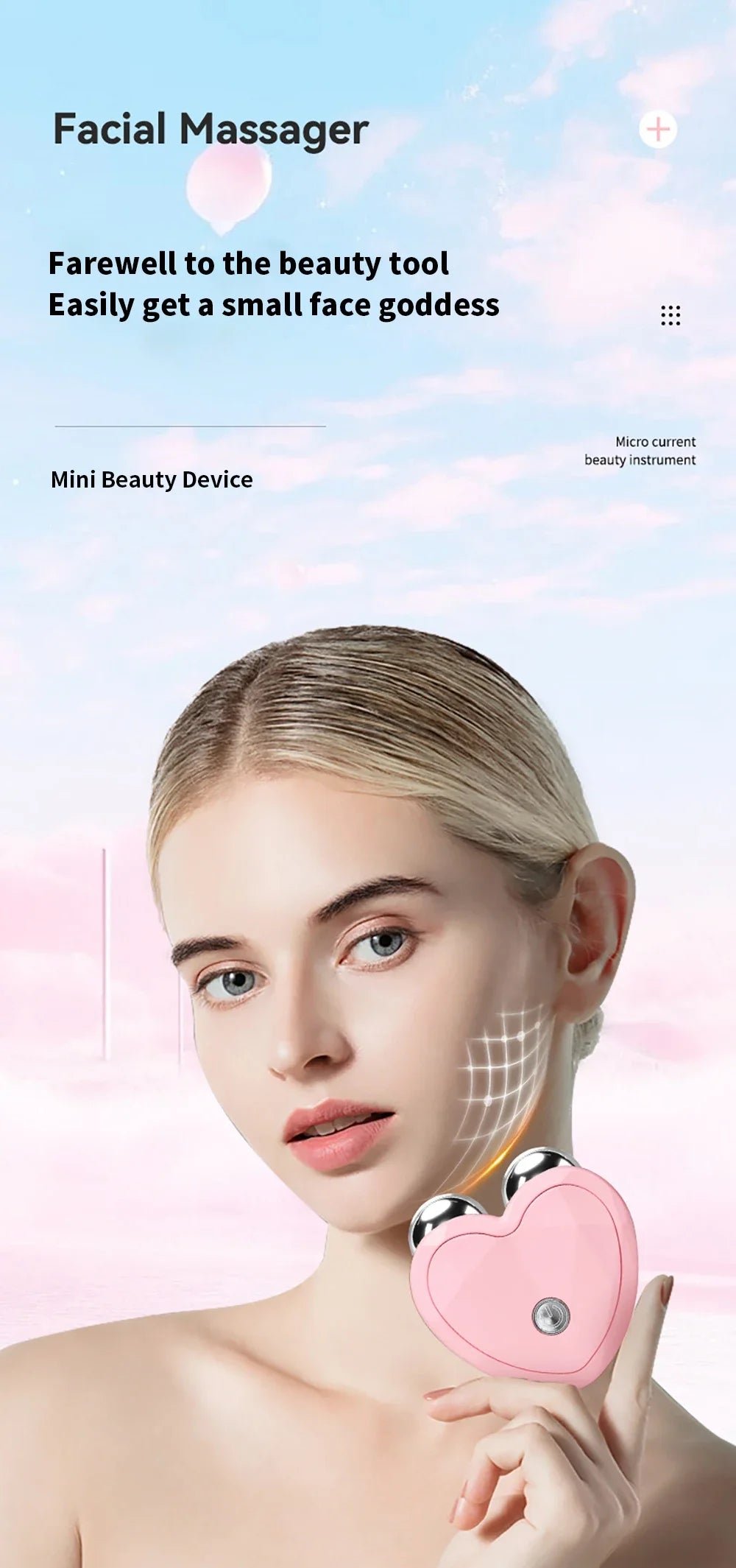 Face Lifting Machine, Facial Massager