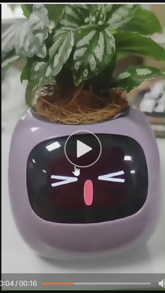 Smart planter for fun and connected plants