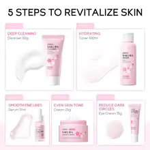 Set de Soins du Visage LAIKOU Sakura
