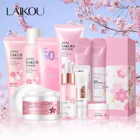 Set de Soins du Visage LAIKOU Sakura